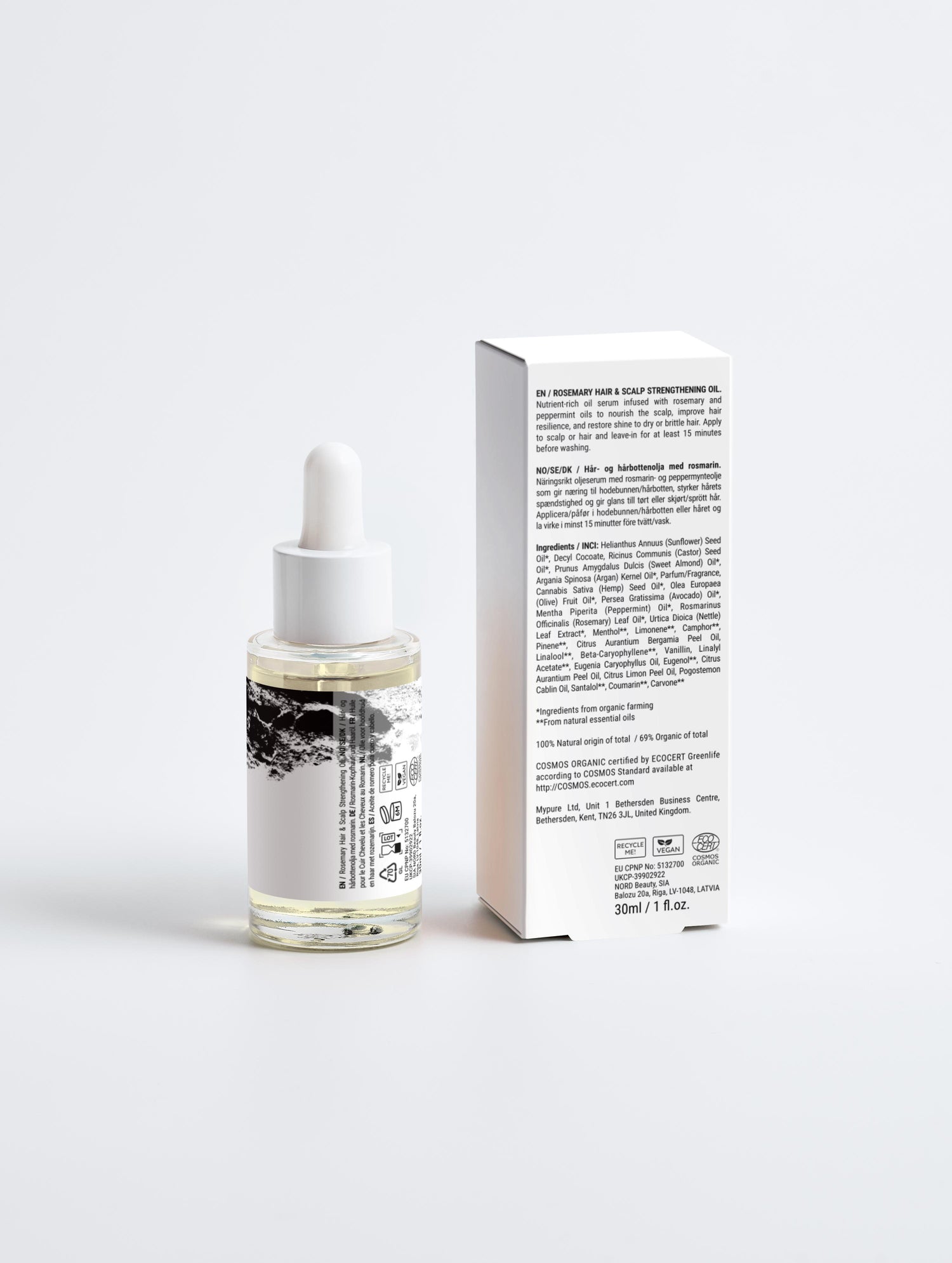 Rosemary Hair &amp; Scalp Strengthening Oil
